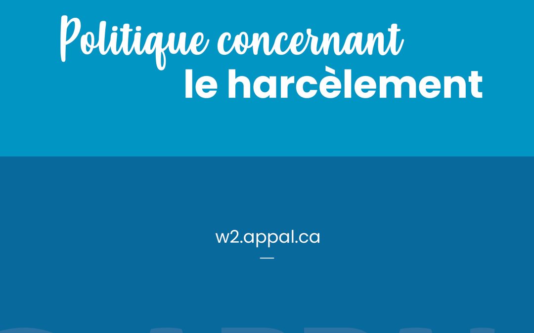 Politique harcèlement