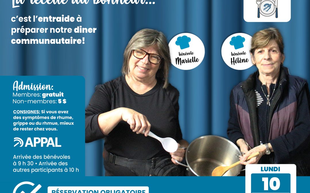 Diner des Sourds – 10 novembre 2025