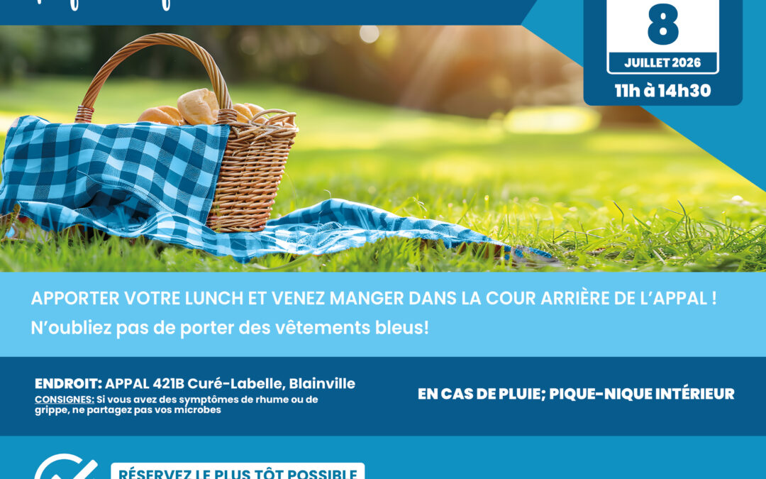Pique-nique en bleu – 8 juillet 2026